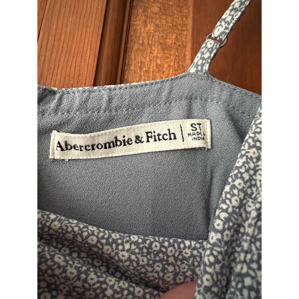Abercrombie & Fitch Women's Twist Front Cutout Ditsy Floral Mini Dress Size ST - Picture 8 of 11